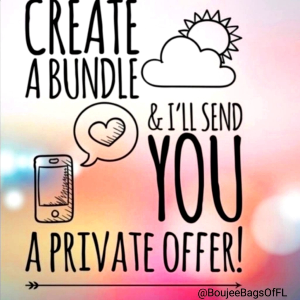 Special discounts for bundles!